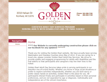 Tablet Screenshot of goldenpearlllc.org